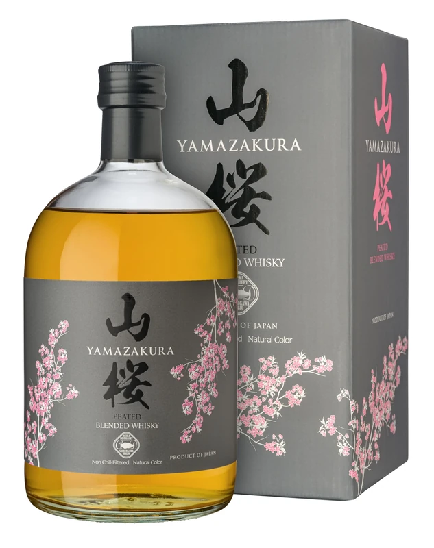 Yamazakura Japanese Peated Whisky w/giftbox 70cl