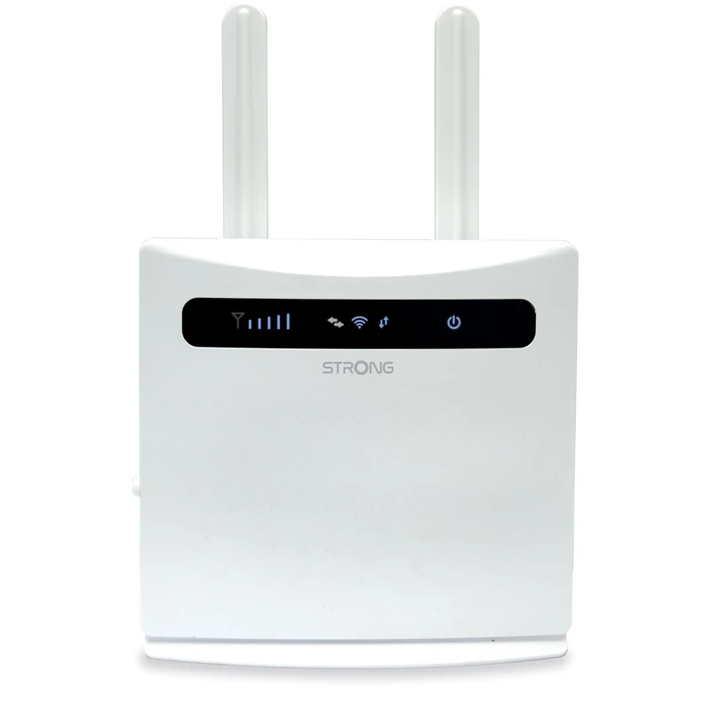 STRONG 4G LTE Cat 4 Router 150 Mbps|WiFi 300Mbps|Modem|Hotspot|4 Ethernet Ports|Compatible with all operators and SIM card|2 detachable SMA antennas|4 Year Warranty