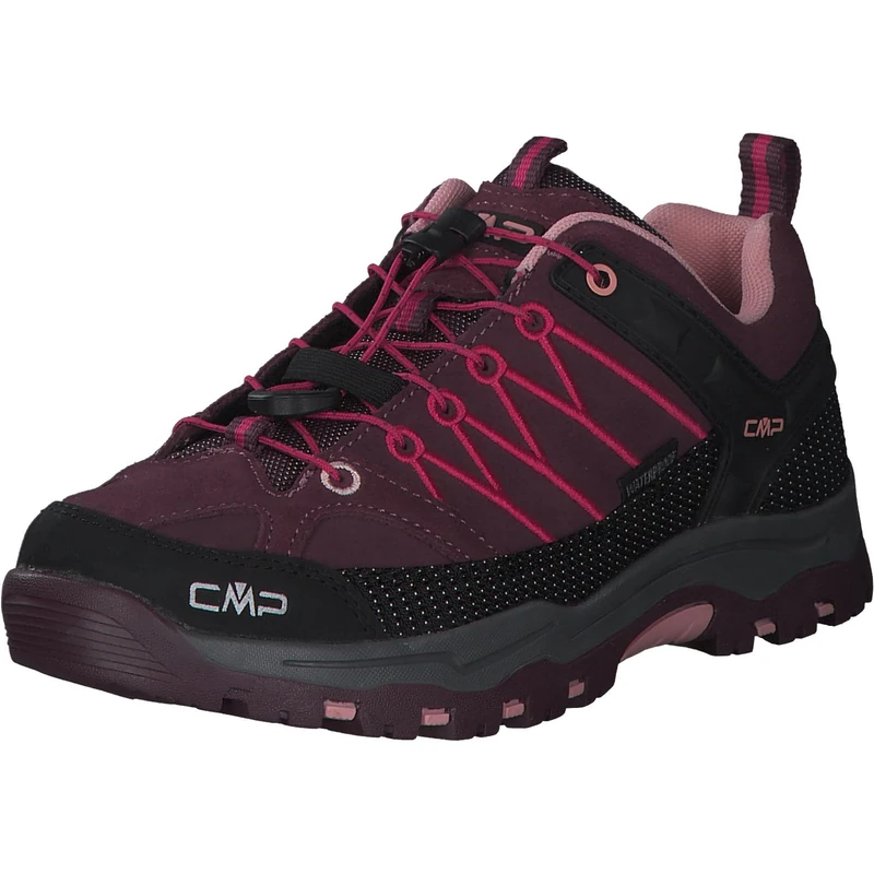 CMP Kids Rigel Low Trekking Shoes WP, Shoes Rise Hiking Kids, Prugna Peach, 13 UK Child