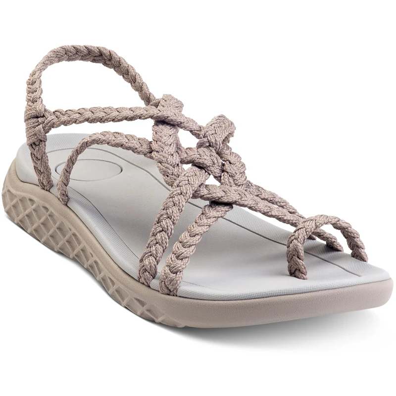 Plaka Explore Walking and Hiking Sandals for Women | Comfortable Summer Sandal with Arch Support | Waterproof Comfy Sandals for Travel, Beach or Poolside, Brazilian Sand, 6.5-7 - Image 1