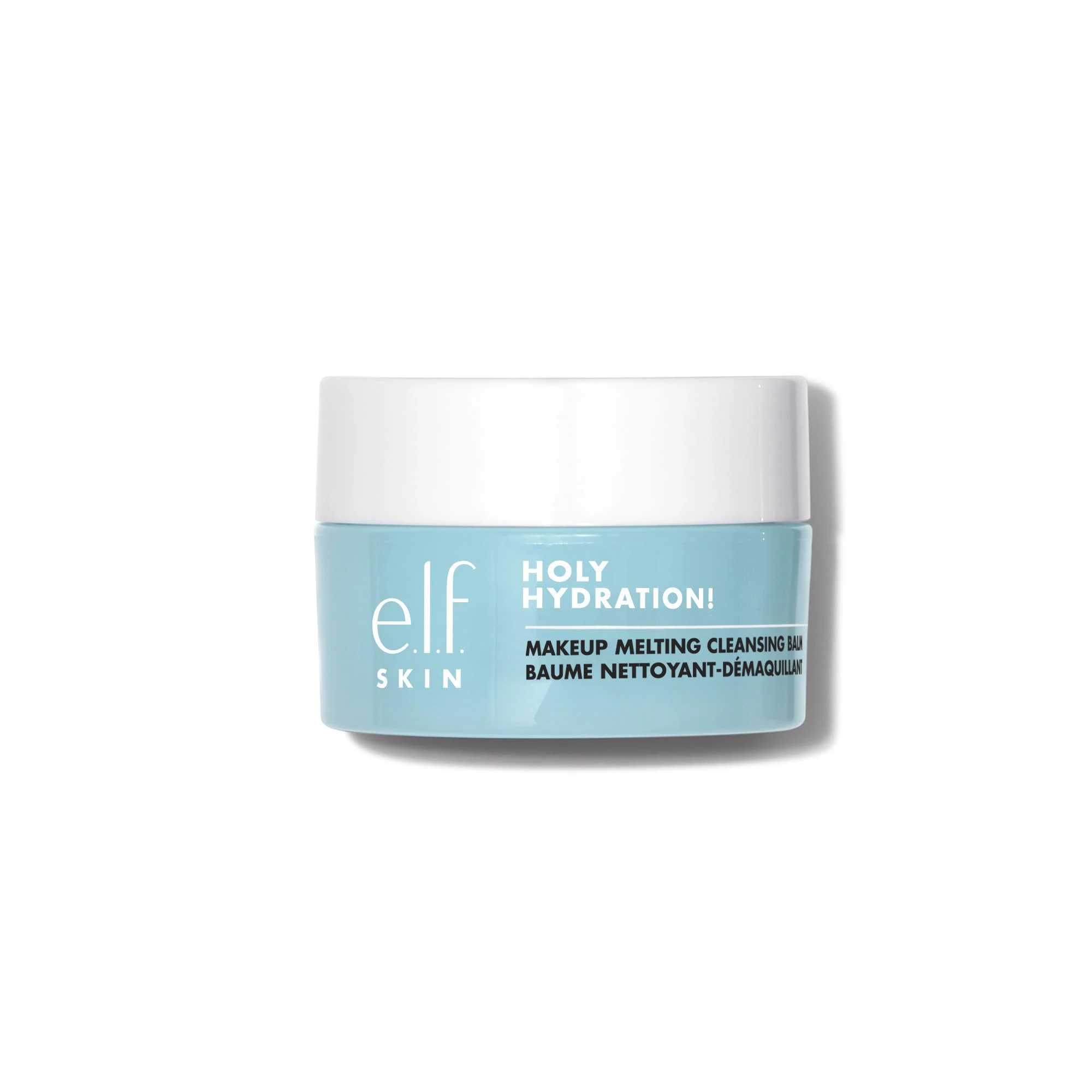 e.l.f. SKIN Mini Holy Hydration! Makeup Melting Cleansing Balm, Face Cleanser & Makeup Remover, Infused With Hyaluronic Acid