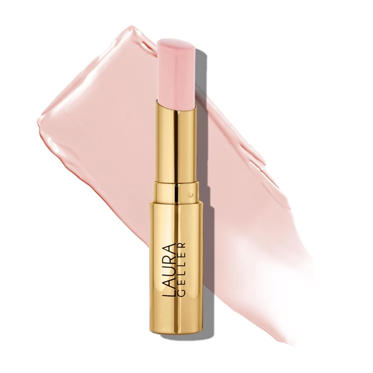 LAURA GELLER NEW YORK Jelly Balm Moisturising Tinted (Sheerly Amazing) With Hydrating Vitamin E, Semi-Shine Finish With Juicy Lip-Stick Colour For Smooth & Glossier Lips