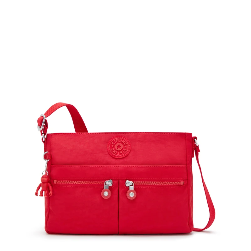 Kipling New Angie Small Crossbody, Red Rouge (Red)