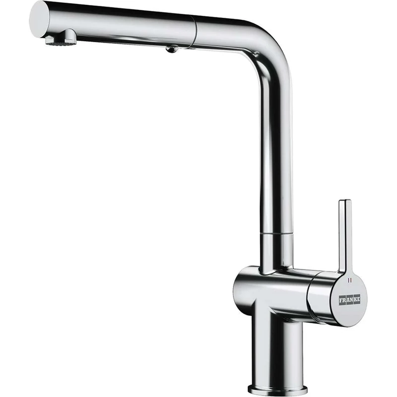 Kitchen Sink tap with a Pull-Out spout and Spray Function from Franke Active L Pull-Out Spray - Chrome - 115.0653.379