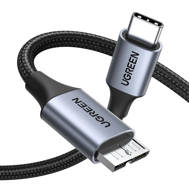 UGREEN 10Gbps USB-C to Micro B Cable 0.5M - Fast Data & Charge