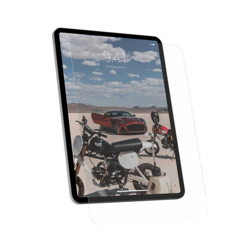URBAN ARMOR GEAR UAG Designed for iPad 11" A16 11th Gen 2025, 10.9" 10th Gen 2022 A3354 A3355 A2696 Glass Shield Plus Screen Protector - Ultra HD Anti-Fingerprint Anti-Reflective Tempered Glass