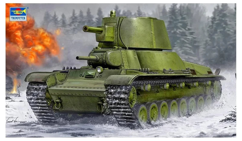 Trumpeter 1:35 - Soviet T-100Z Heavy Tank