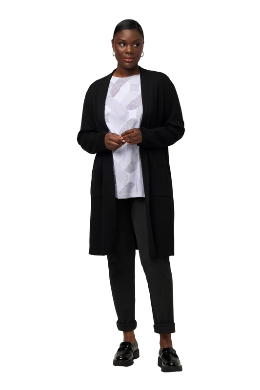 Ulla Popken Womens Plus Size Plus Size Plus Size, Black, 24-26'