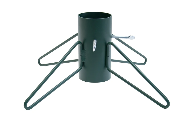 Louis Moulin Tree Stand - 4 Leg Round Iron Fir Green - 9 cm