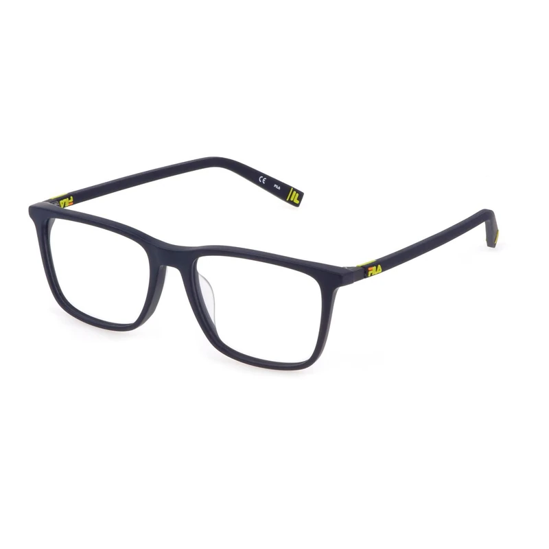 Fila VFI305 Glasses, Matt Dark Blue, 51 for Men, Matte Dark Blue