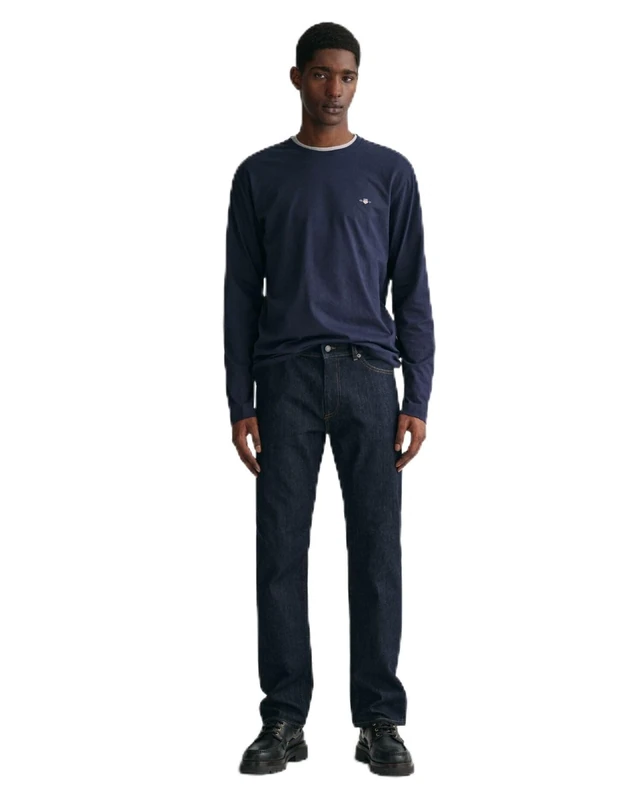 GANT Men's Regular Jeans, Dark Blue, 32W / 30L