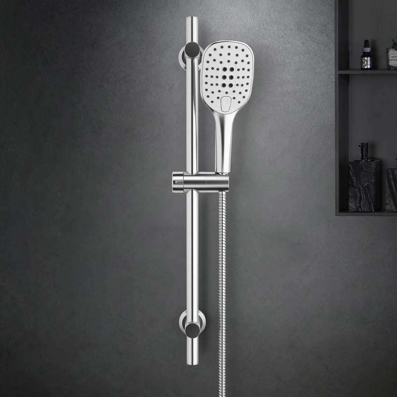 Görbach 7-60SS Aluminium Towel Rail Silver