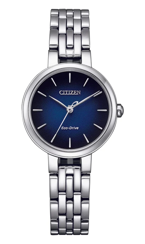 Citizen Women's Analogue Eco-Drive Watch with a Stainless Steel Band