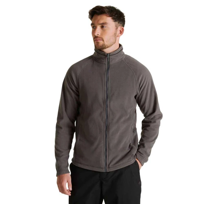 Craghoppers Mens Expert Corey 200 Fleece Jacket L Carbon Grey Lightweight Recycled