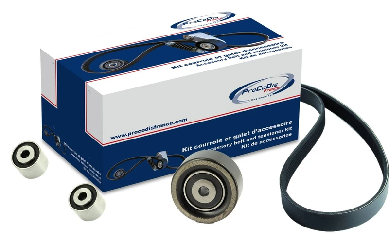 PROCODIS France KGA2044 Accessory Belt and Roller Kit
