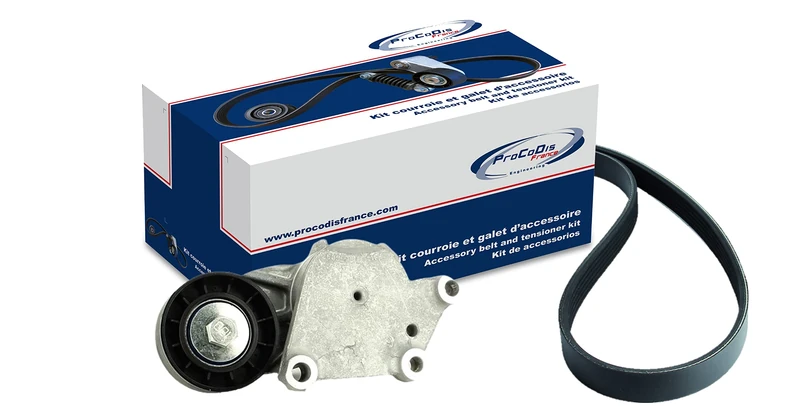 PROCODIS France KGA2001 Accessory Belt and Roller Kit
