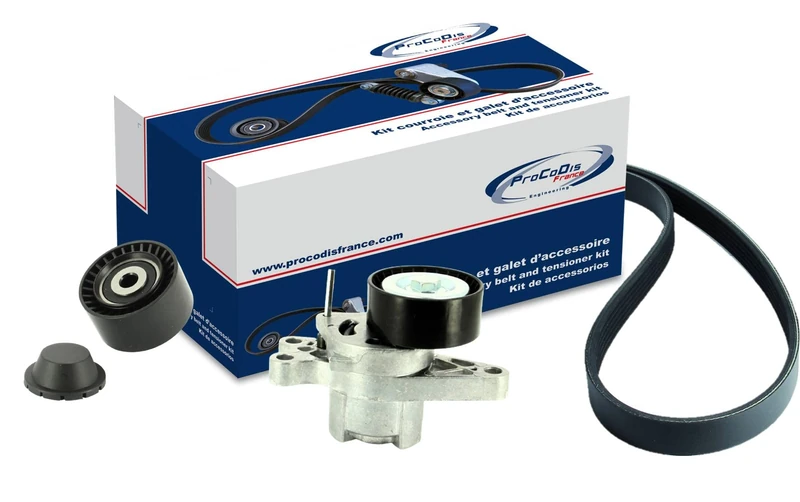 PROCODIS France KGA2047 Accessory Belt and Roller Kit