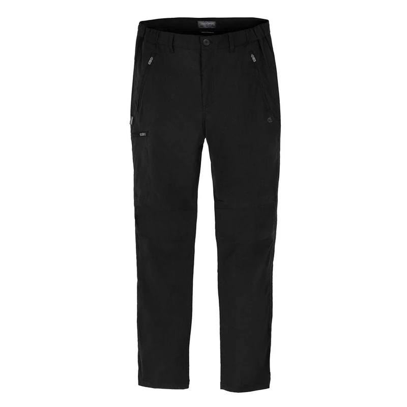 Craghoppers Mens Expert Kiwi Pro Stretch Trousers, Black, Size 36" - Image 1