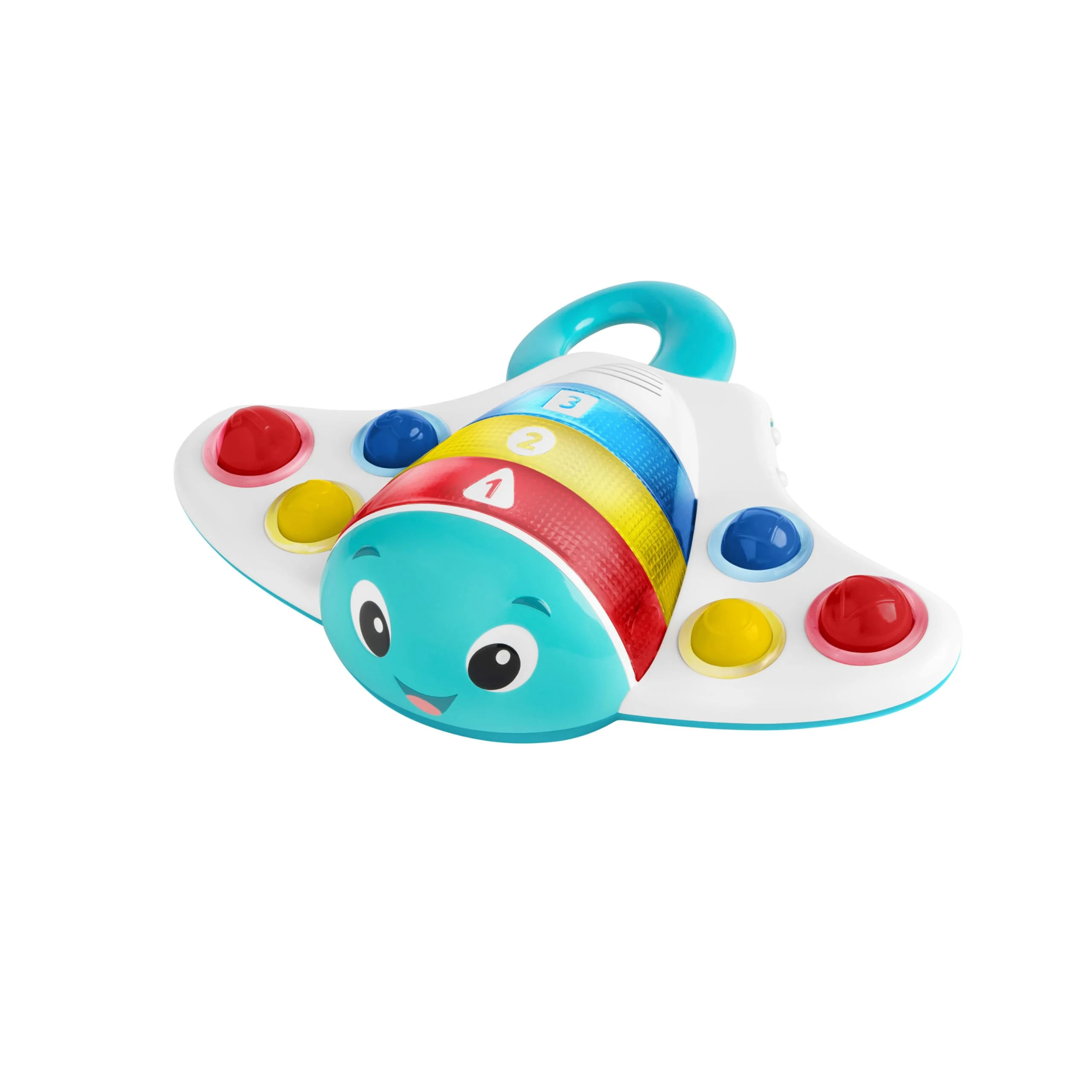 Baby Einstein, Ocean Explorers Pop and Explore Stingray Popper Toy, Ages 6 Months and Up