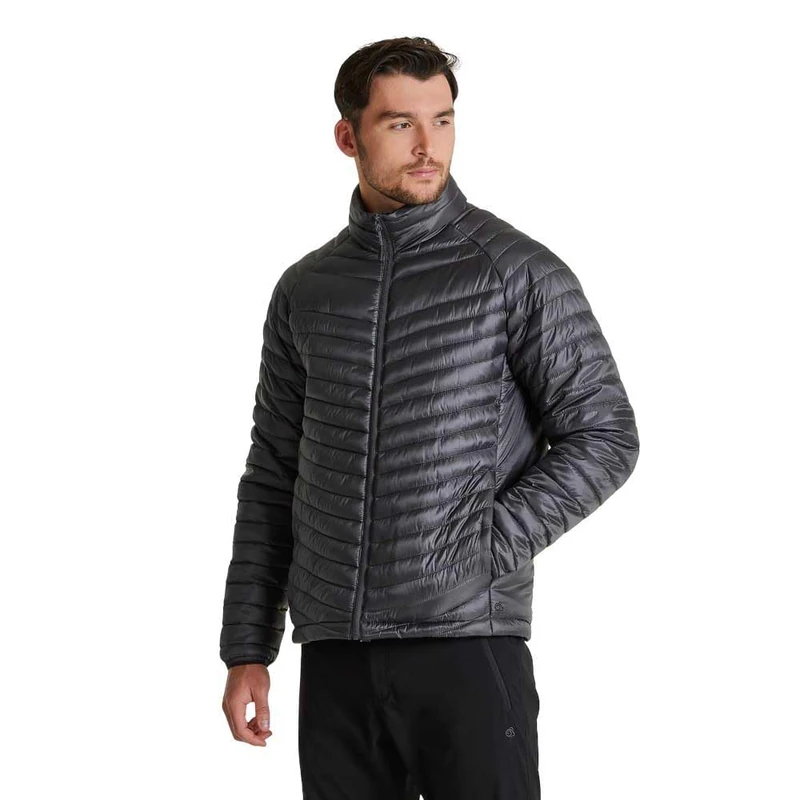 Craghoppers Mens Expert Expolite Padded Jacket (L) (Carbon Grey)
