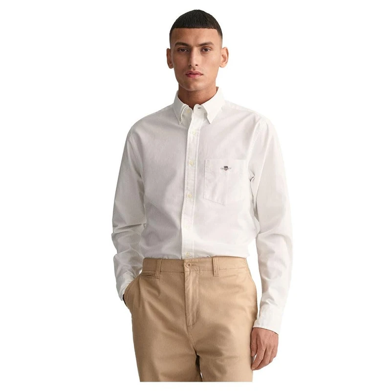 GANT Mens Oxford Shirt Light Pink White S