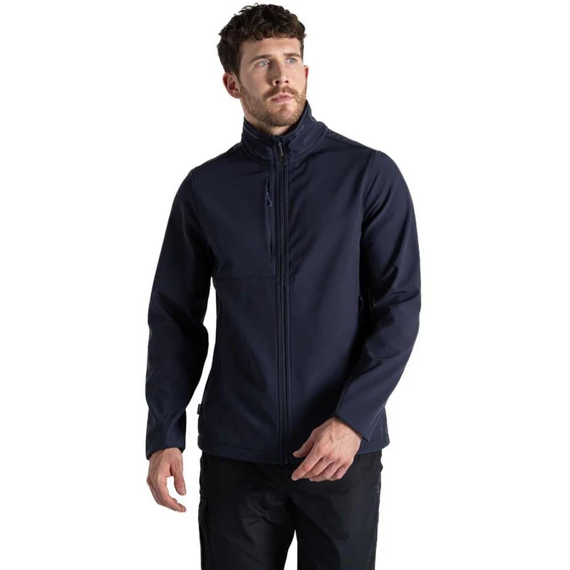 Craghoppers Mens Expert Basecamp Jacket Softshell, Dark Navy, M