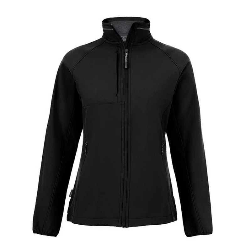 Craghoppers Womens Expert Basecamp Jacket Softshell, Black, 12