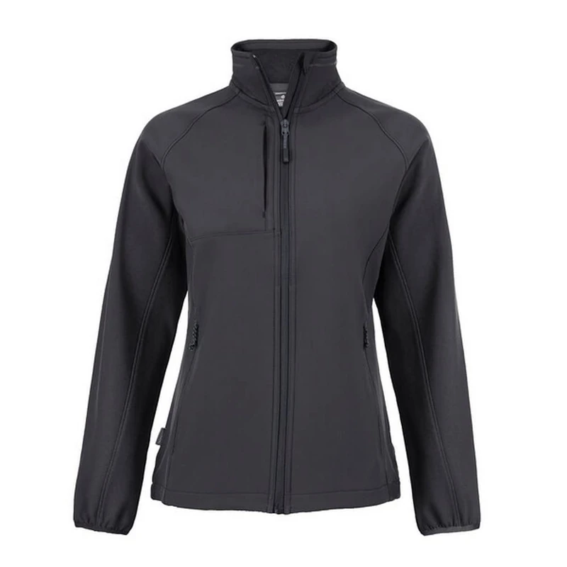 Craghoppers Womens/Ladies Expert Basecamp Soft Shell Jacket (12 UK) (Carbon Grey)