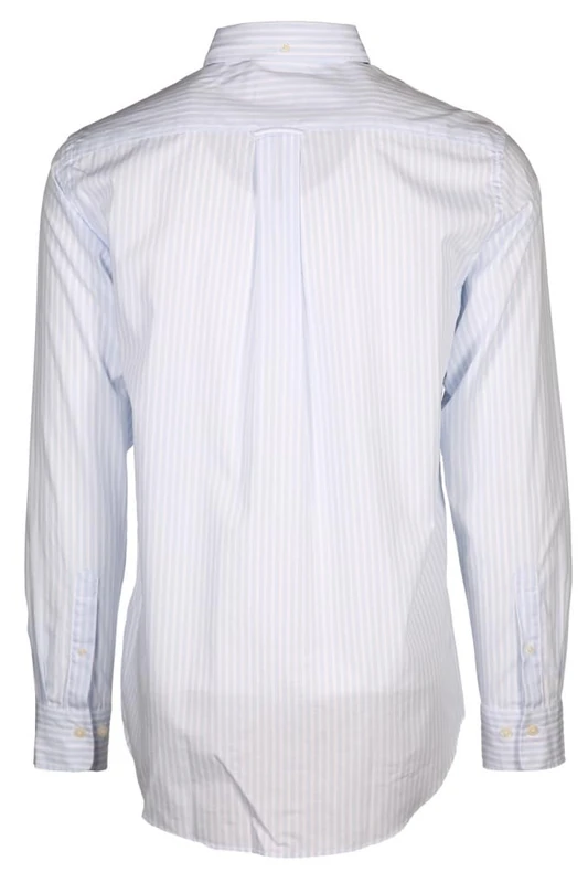 GANT Men's REG POPLIN Stripe Shirt, Light Blue, 3XL