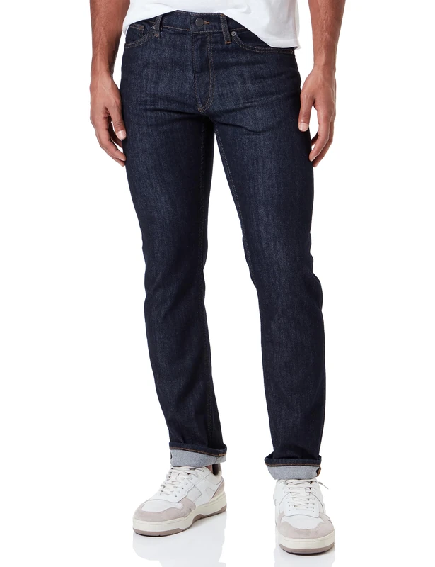 GANT Mens Fit Jeans Dark Blue 34W / 32L
