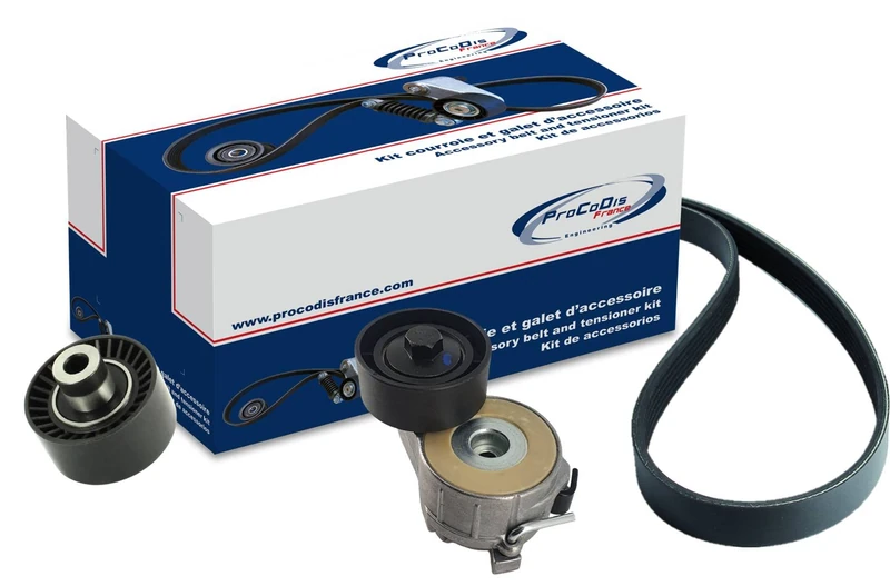 PROCODIS France KGA2037 Accessory Belt and Roller Kit