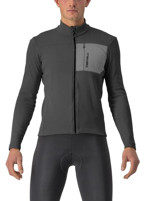 CASTELLI 4522505-030 UNLTD TRAIL JERSEY Sweatshirt Men's DARK GRAY/DARK GRAY Size S