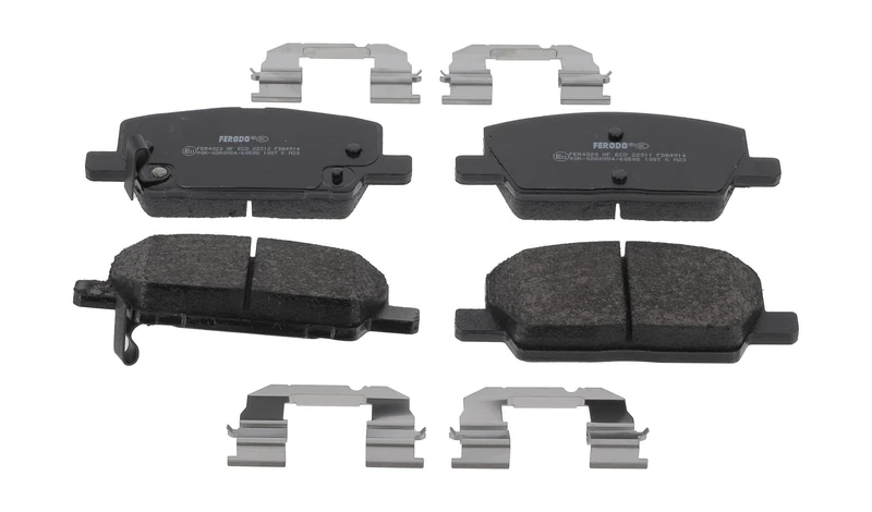FERODO Brake Pads | FDB4914 | Front | for CHEVROLET TRAX 2012- | OE-Matching Quality | Eco-Friction Fuse+ Technology