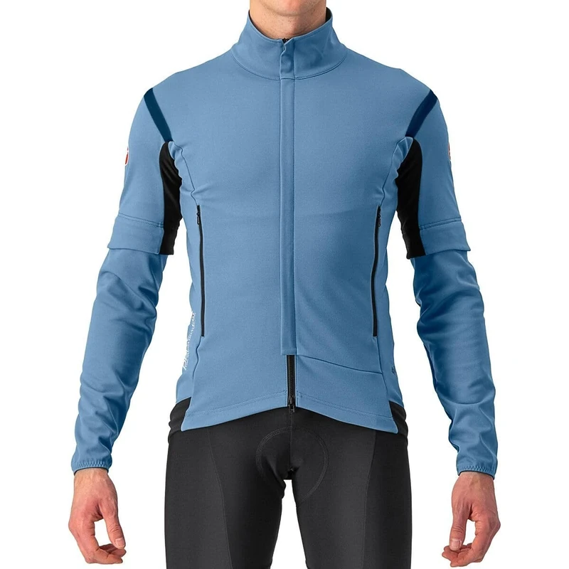 CASTELLI 4522510 PERFETTO RoS 2 CONVERTIBLE JAC Men's Jacket Black 3XL