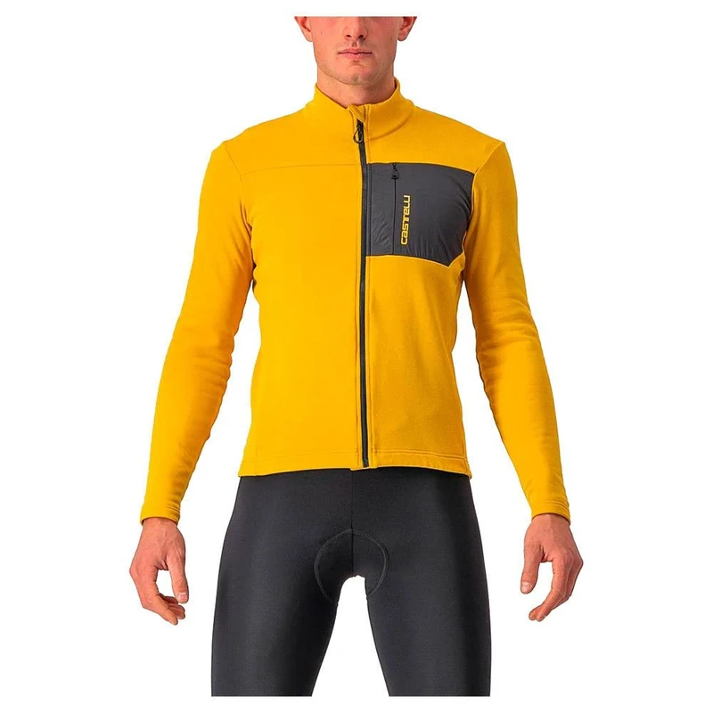 CASTELLI 4522505-755 UNLTD TRAIL JERSEY Sweatshirt Men's GOLDENROD/DARK GRAY Size XXL