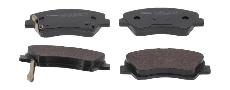 FERODO Brake Pads | FDB5135 | OE-Matching Quality | Eco-Friction Fuse+ Technology | Pack of 4