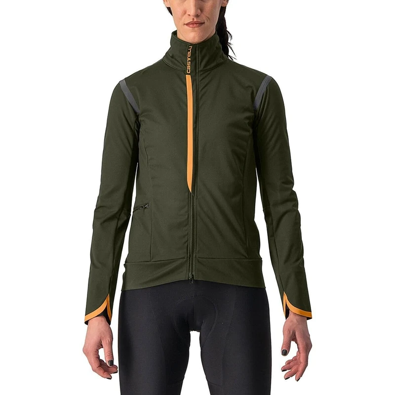 CASTELLI Alpha Ultimate Insulated W Jacket, Women's Winter Cycling Jacket, Insulated and Breathable with Cold Protection