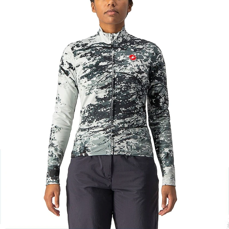 CASTELLI 4522540-977 UNLTD W Thermal JRS Women's Sweatshirt Birch Green XS