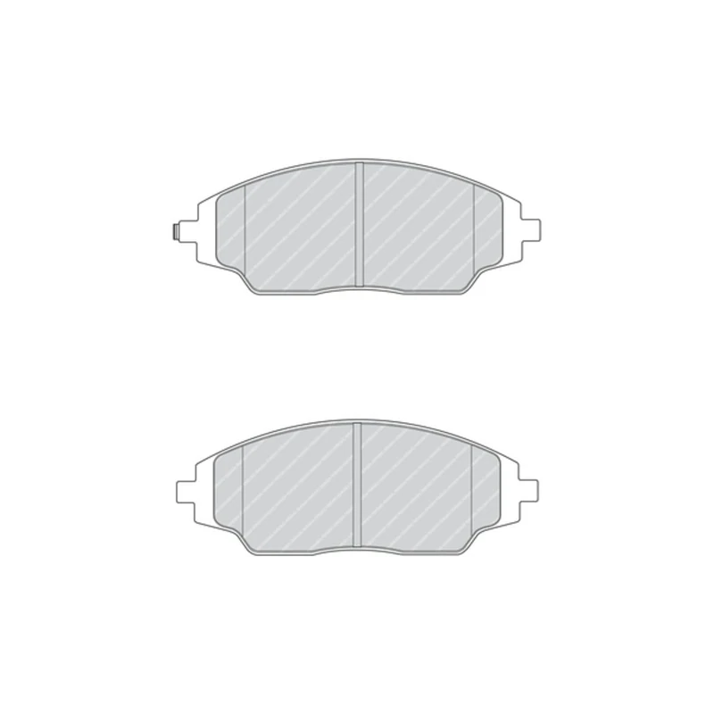 FERODO BRAKE PADS | FDB4496 | FRONT | FOR CHEVROLET AVEO HATCHBACK 2011- | OE-MATCHING QUALITY | ECO-FRICTION FUSE+ TECHNOLOGY