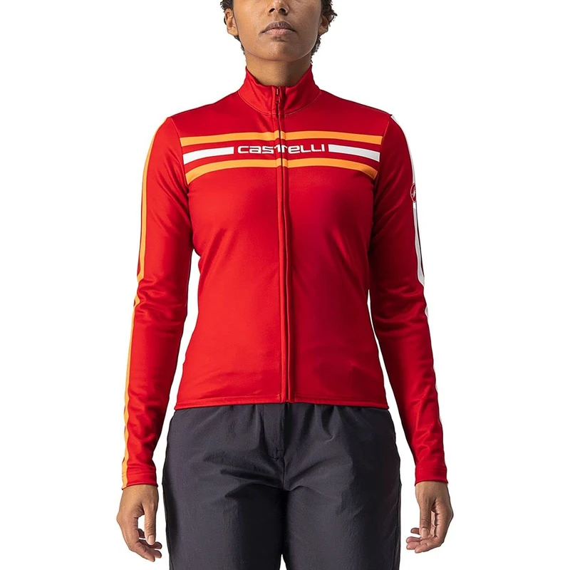 CASTELLI 4522540-611 UNLTD W Thermal JRS Women's Sweatshirt Dark red S