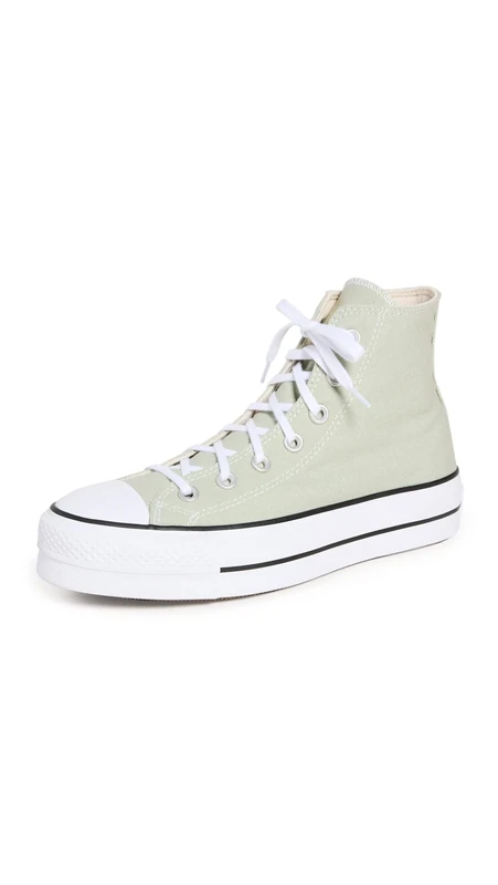 Converse HIGH Sneakers EVA Lift A03541C.DA Women, Green Color