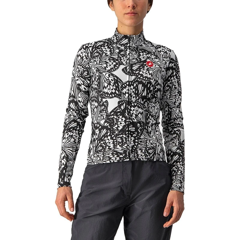 CASTELLI 4522540-101 UNLTD W THERMAL JRS Women's Sweatshirt Black/White S