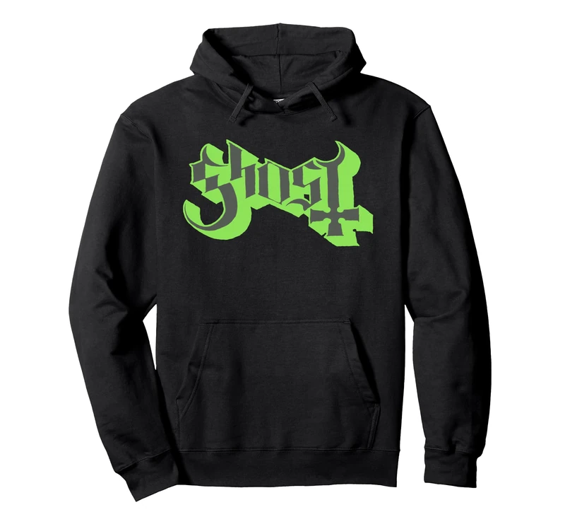 Ghost Green Logo Pullover Hoodie - Image 1
