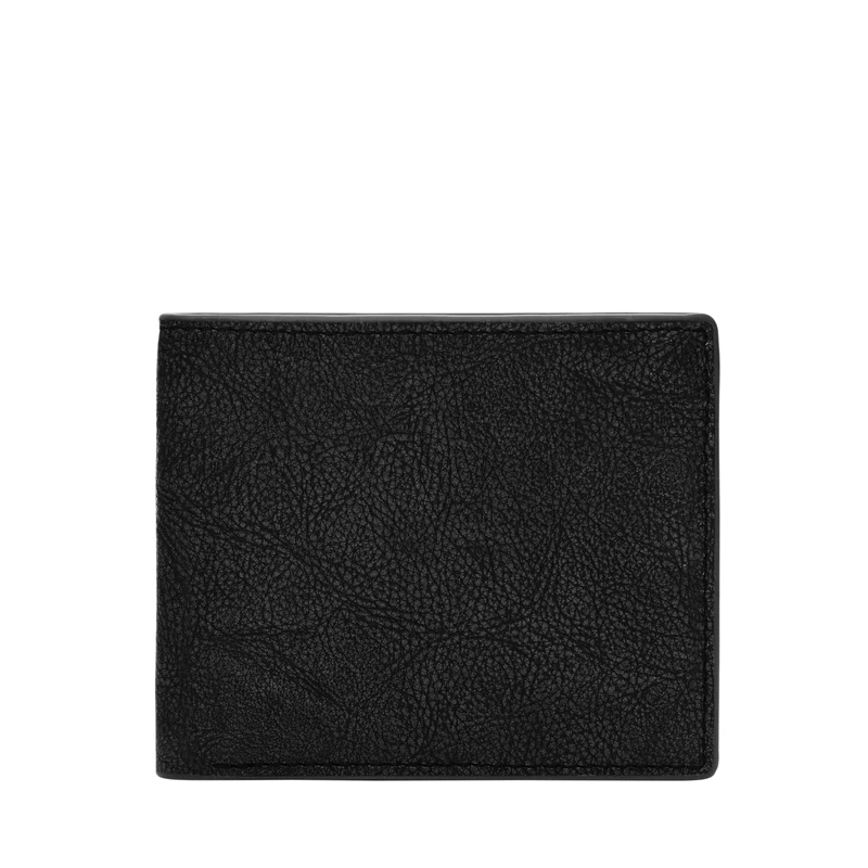 Fossil Mens Steven Bifold, Black, One Size - Image 1