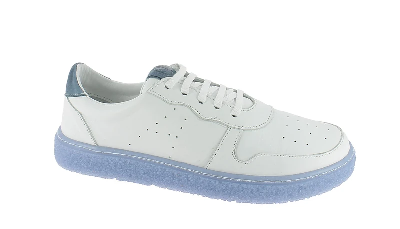 Andrea Conti Women's Trainers, White/Blue, 41 EU, White/Blue, 8.5 UK