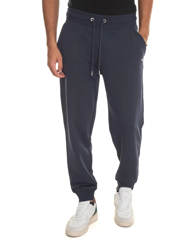 GANT Men's REG Shield Sweatpants Casual Trousers Evening Blue Standard, Evening Blue, 3XL