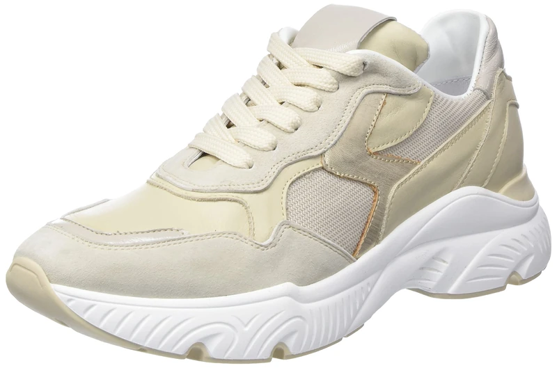 HIP Shoe Style for Women Women's Hip Donna D1835 Sneaker, Platina, 4.5 UK - Image 1