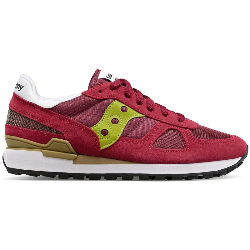 Saucony Men's 2108-821 Sneaker, Burgundy Forest, 7.5 UK
