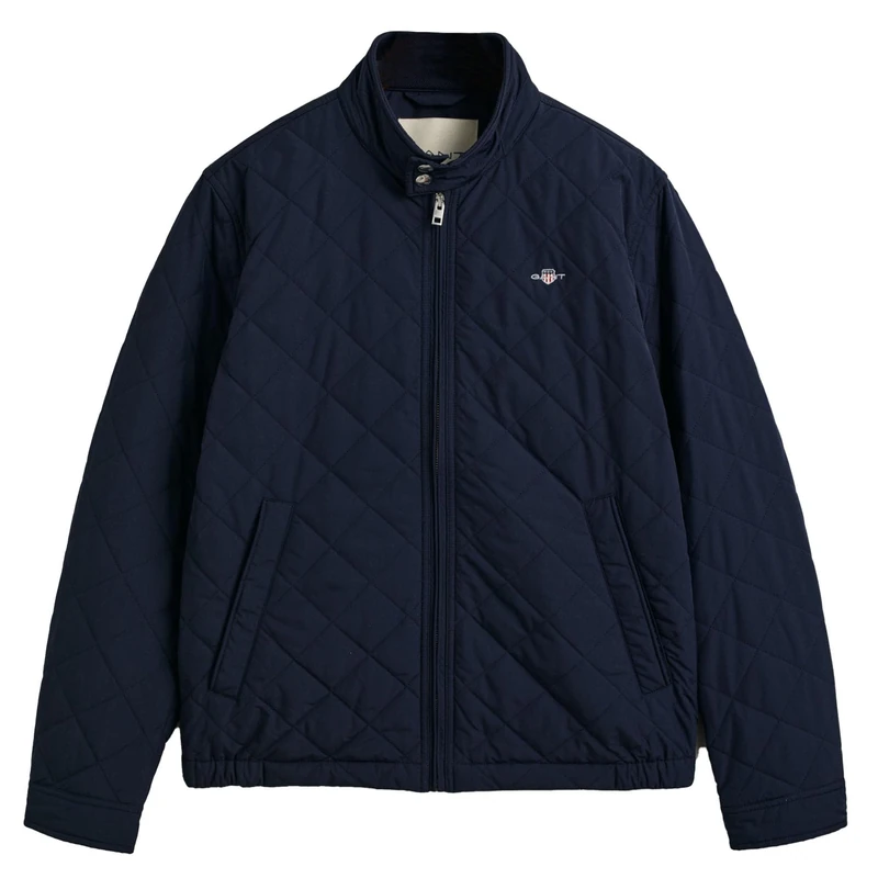 GANT Mens Windcheater Quilted Jacket Navy XXL