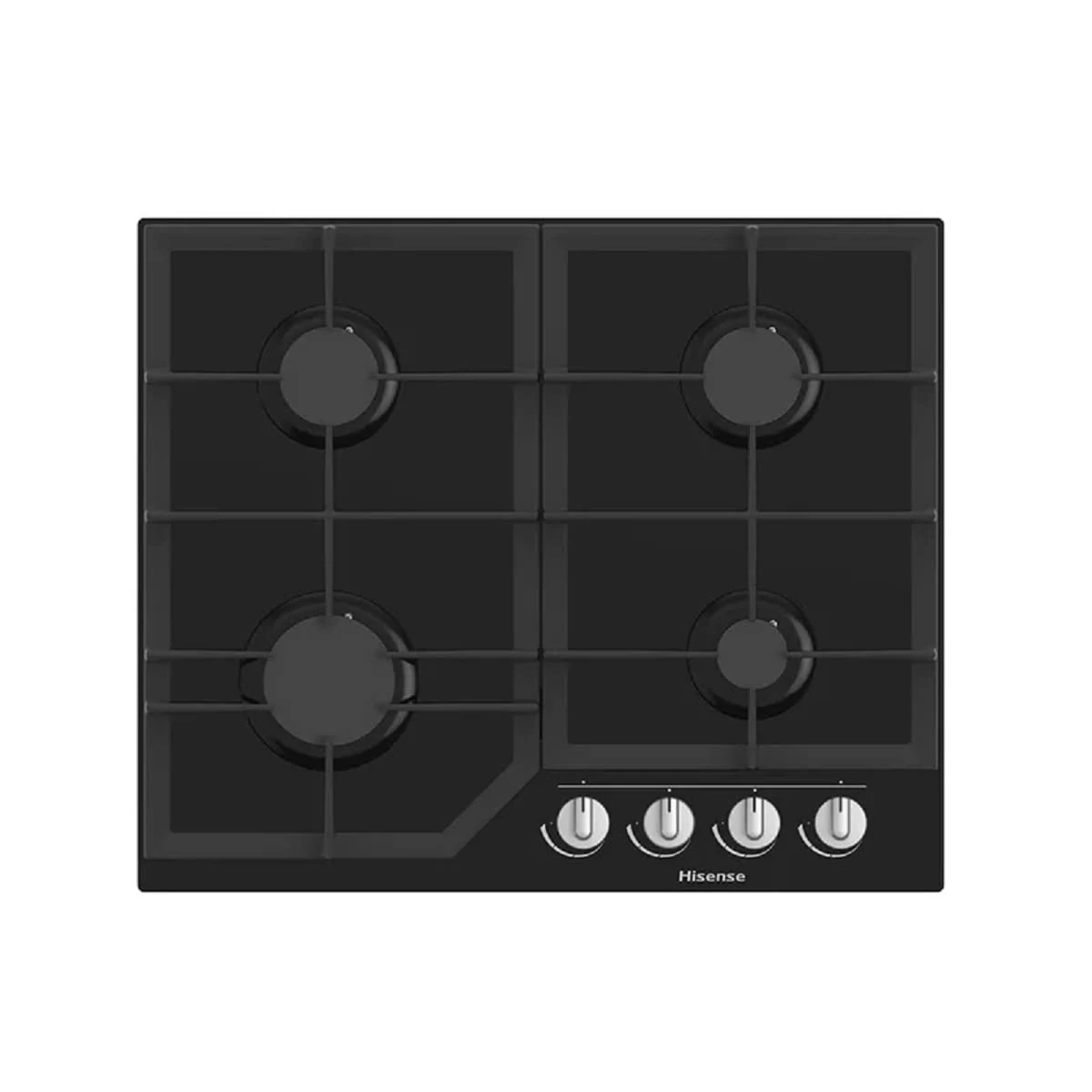 Hisense GG643B 60cm Gas Hob - Black
